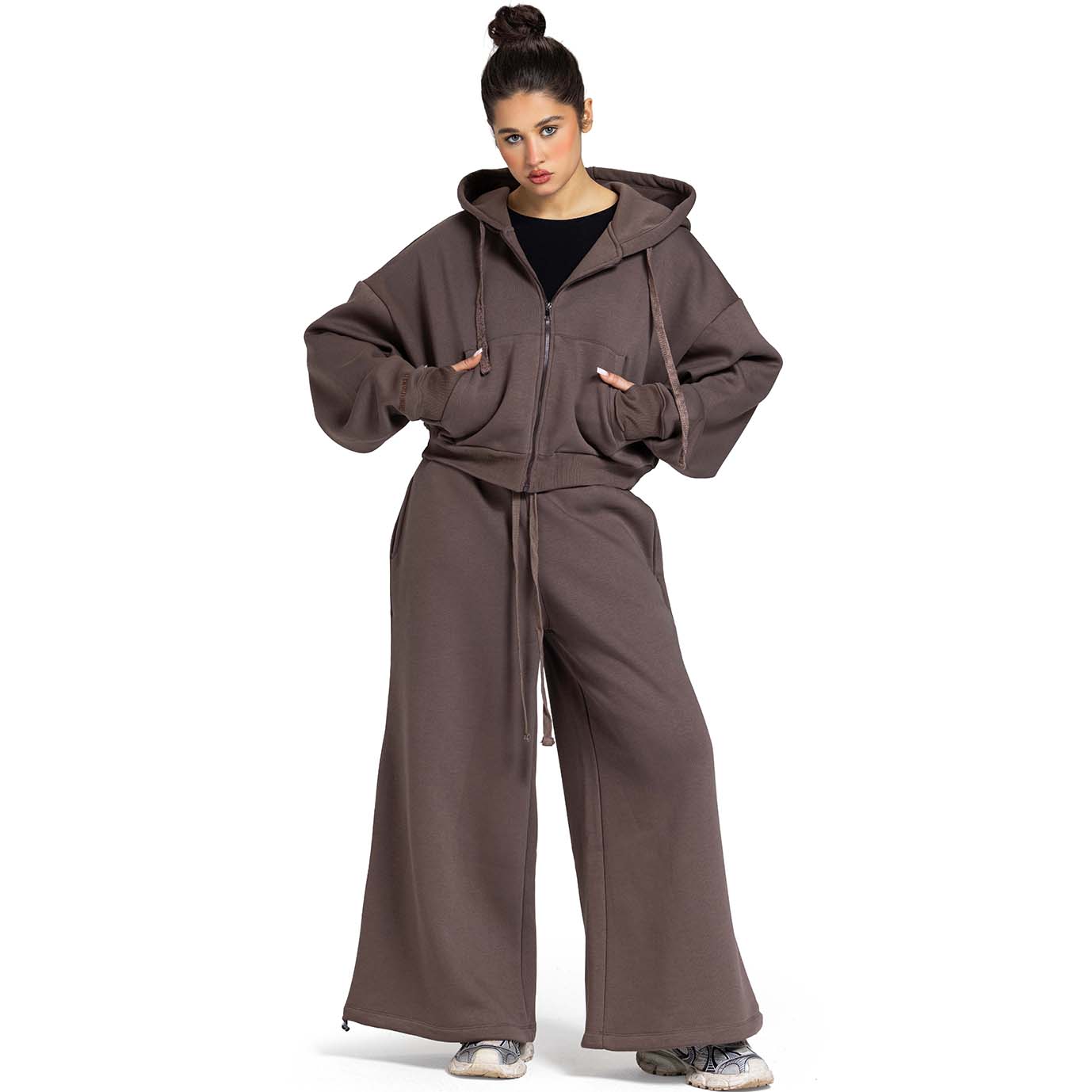 Women Cropped Set