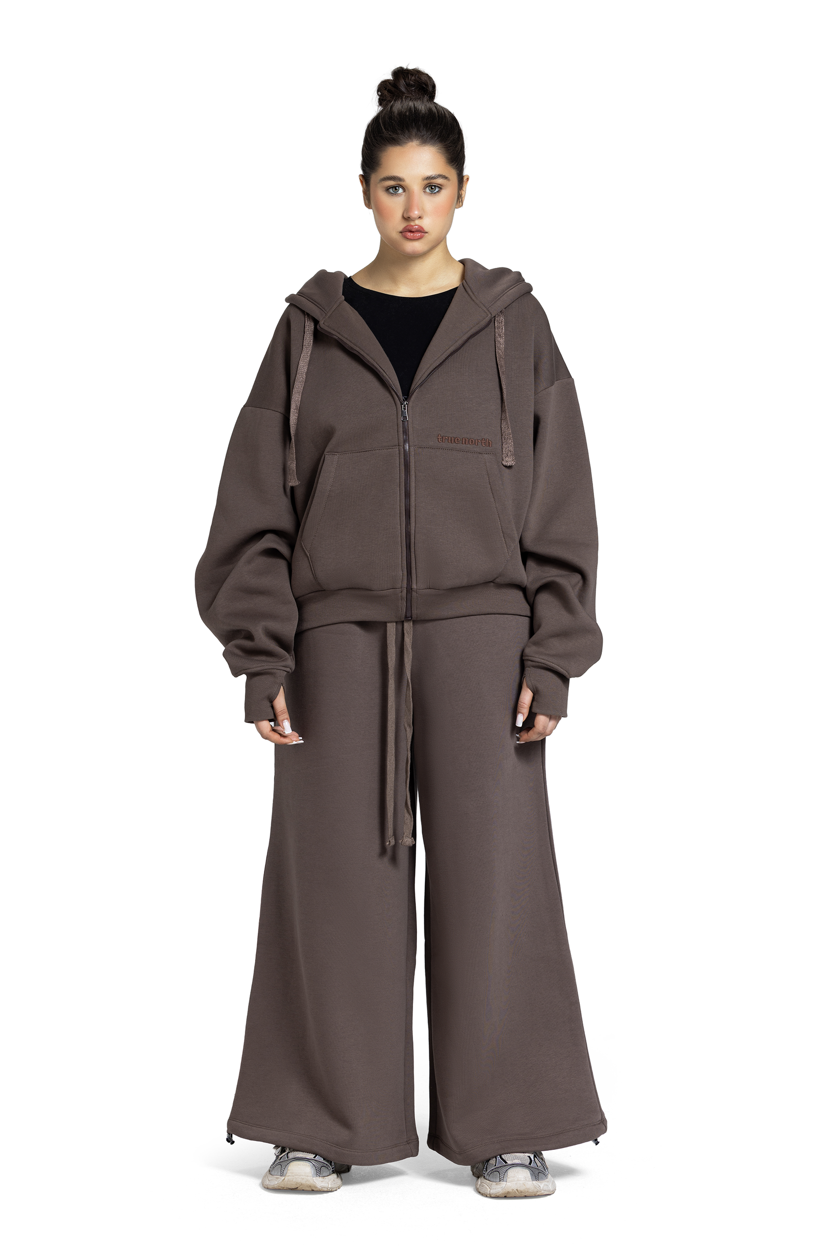 Unisex Oversized Zip-Up Jacket