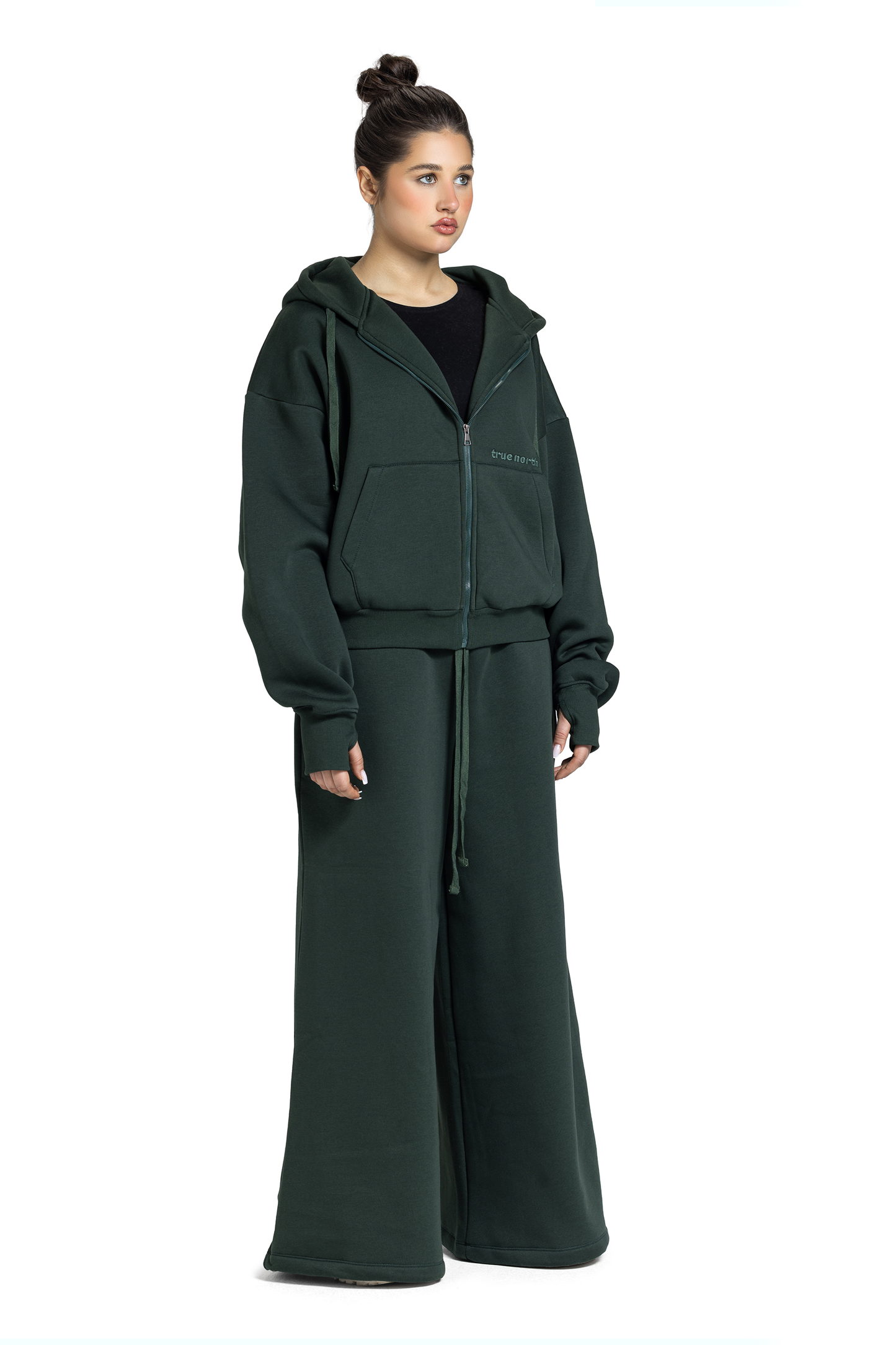 Unisex Oversized Zip-Up Jacket