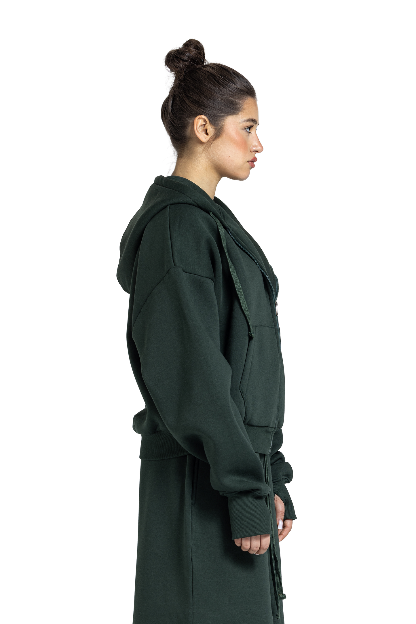 Unisex Oversized Zip-Up Jacket