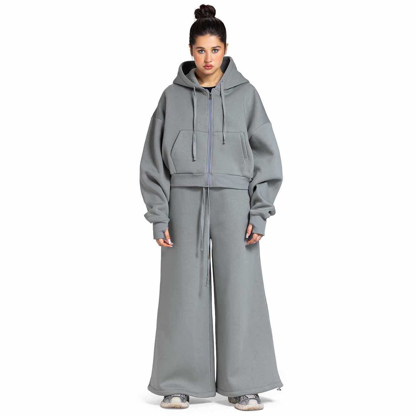 Women Cropped Set