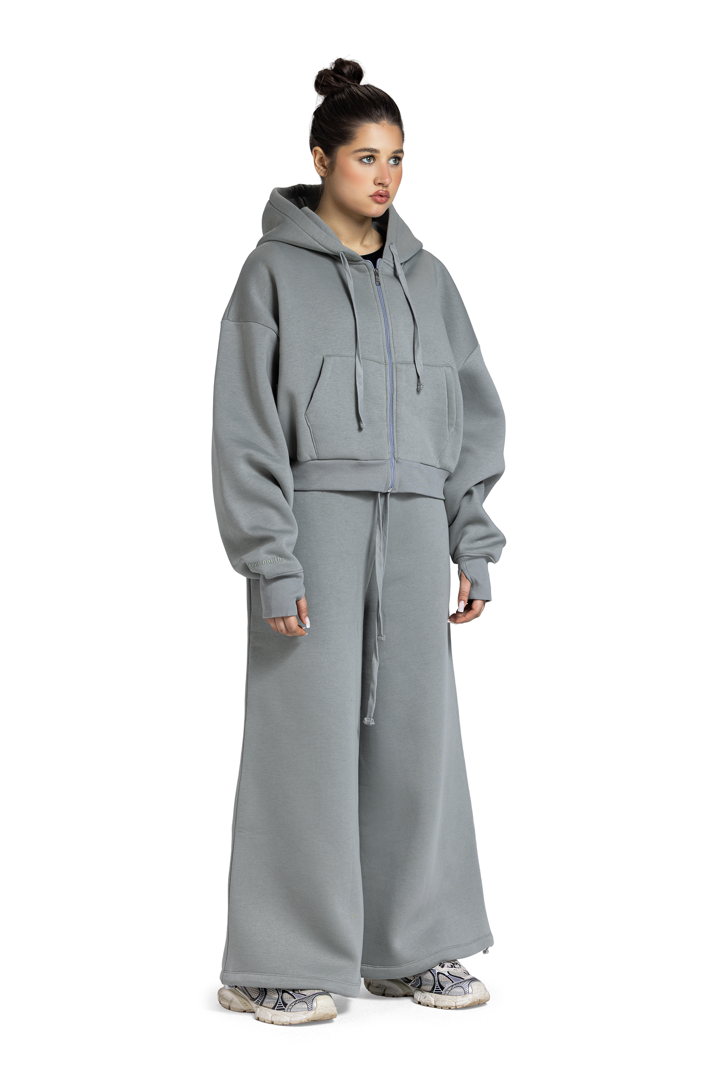 Women’s Cropped Zip-Up Jacket