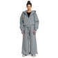 Women Oversized Zip-Up Set