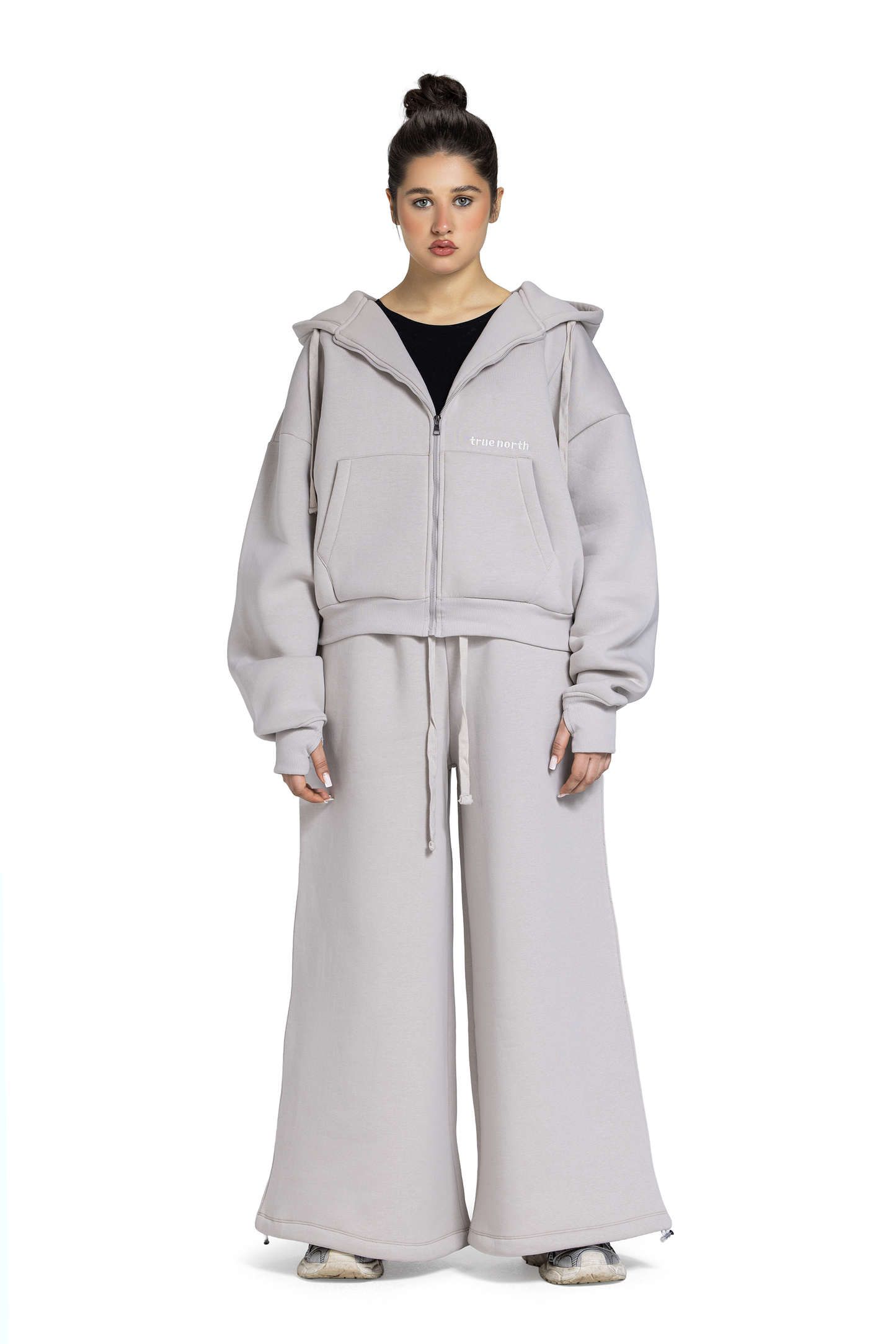 Unisex Oversized Zip-Up Jacket