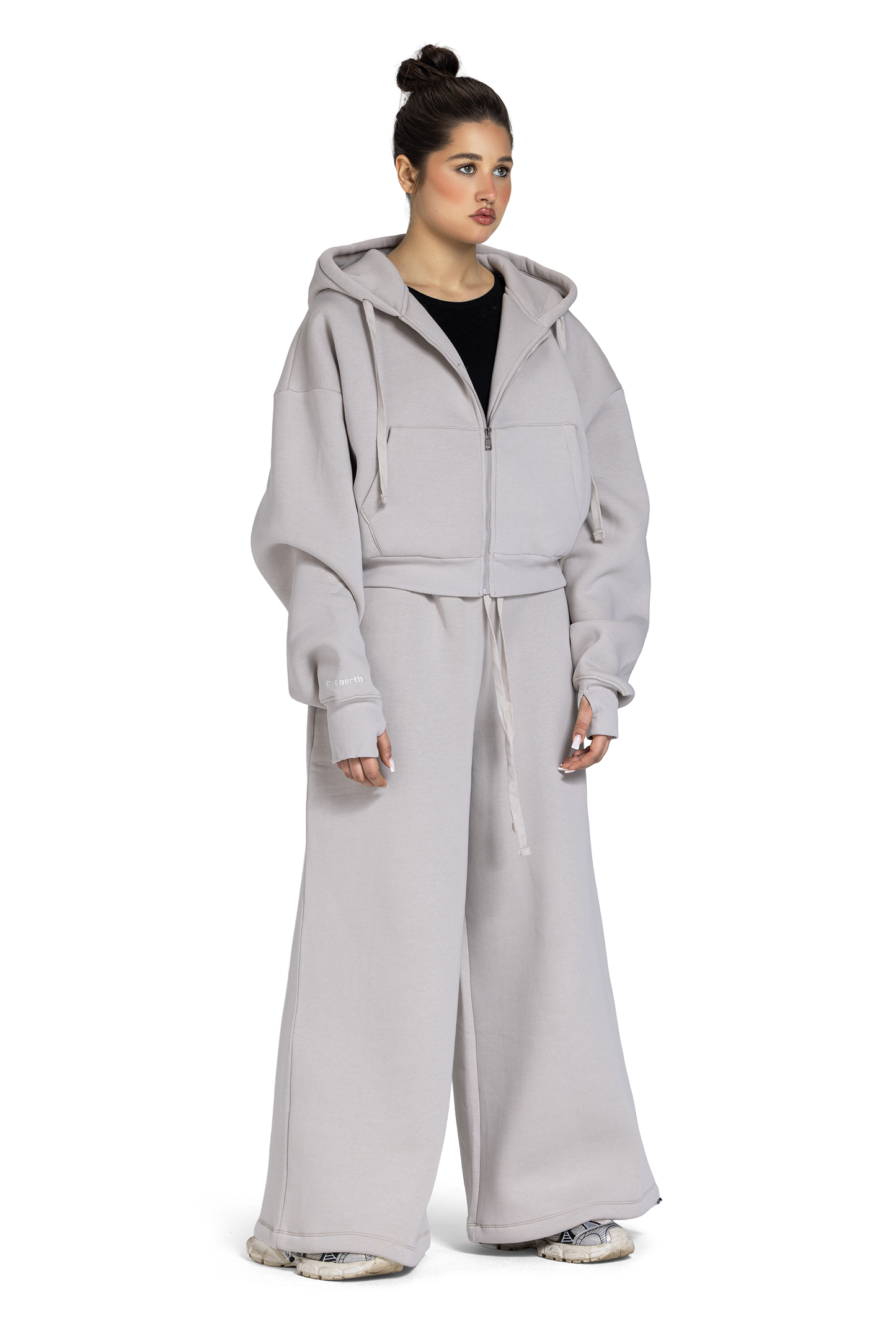 Unisex Oversized Zip-Up Jacket