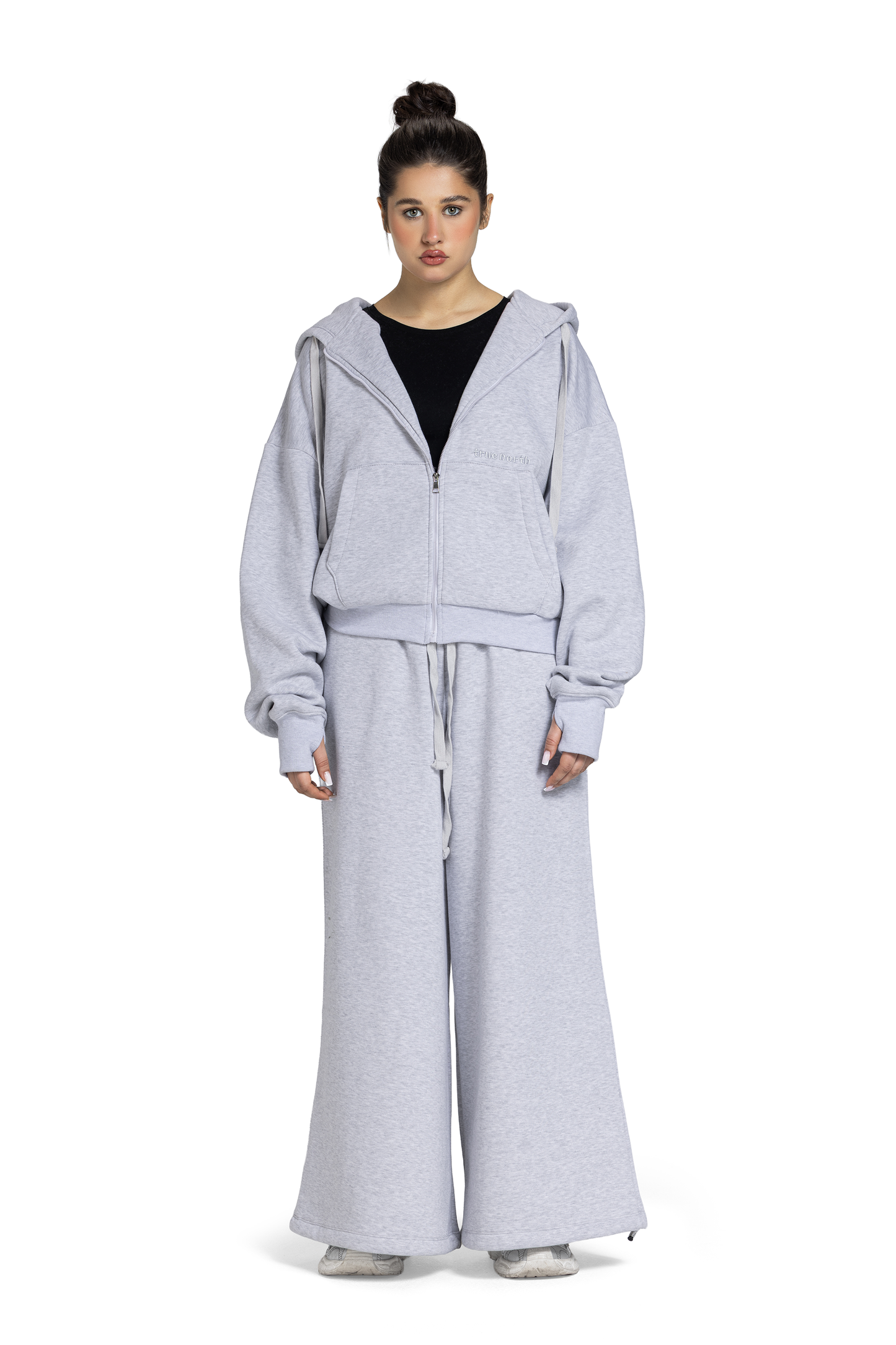 Unisex Oversized Zip-Up Jacket