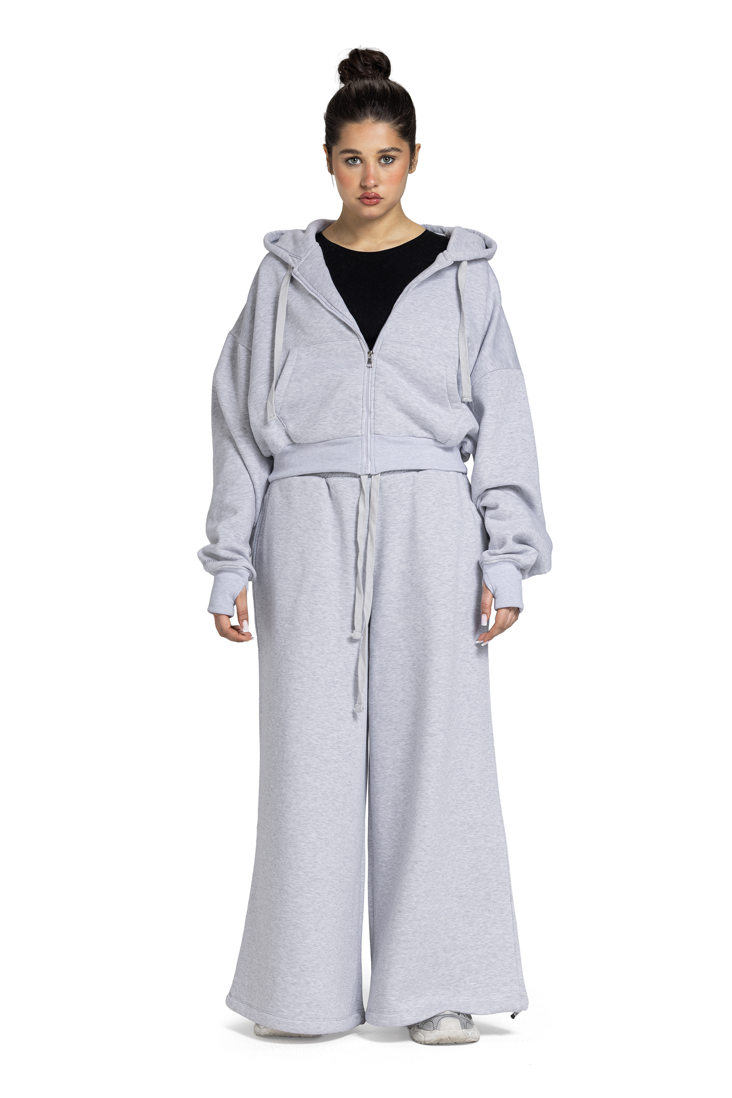 Women’s Cropped Zip-Up Jacket