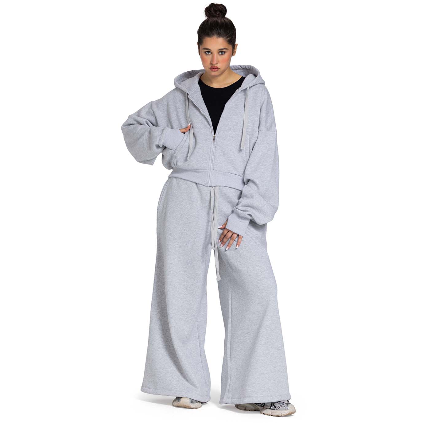 Women Cropped Set