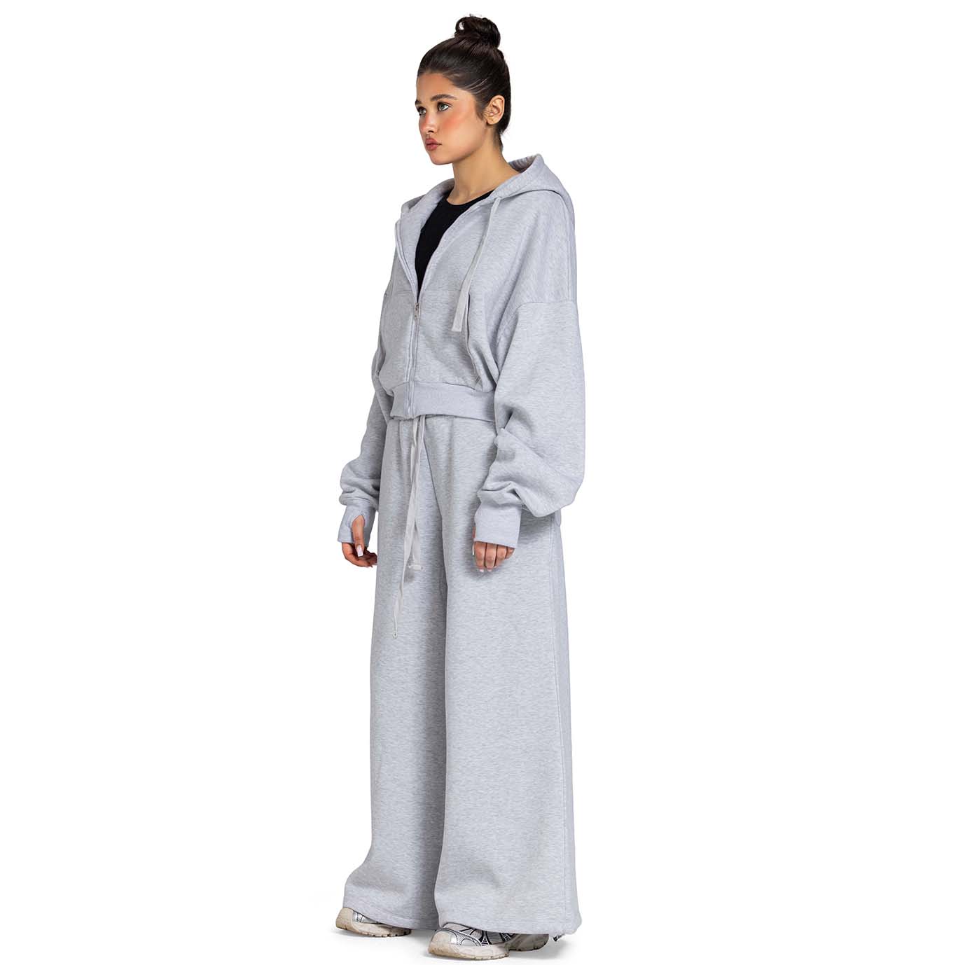 Women Cropped Set