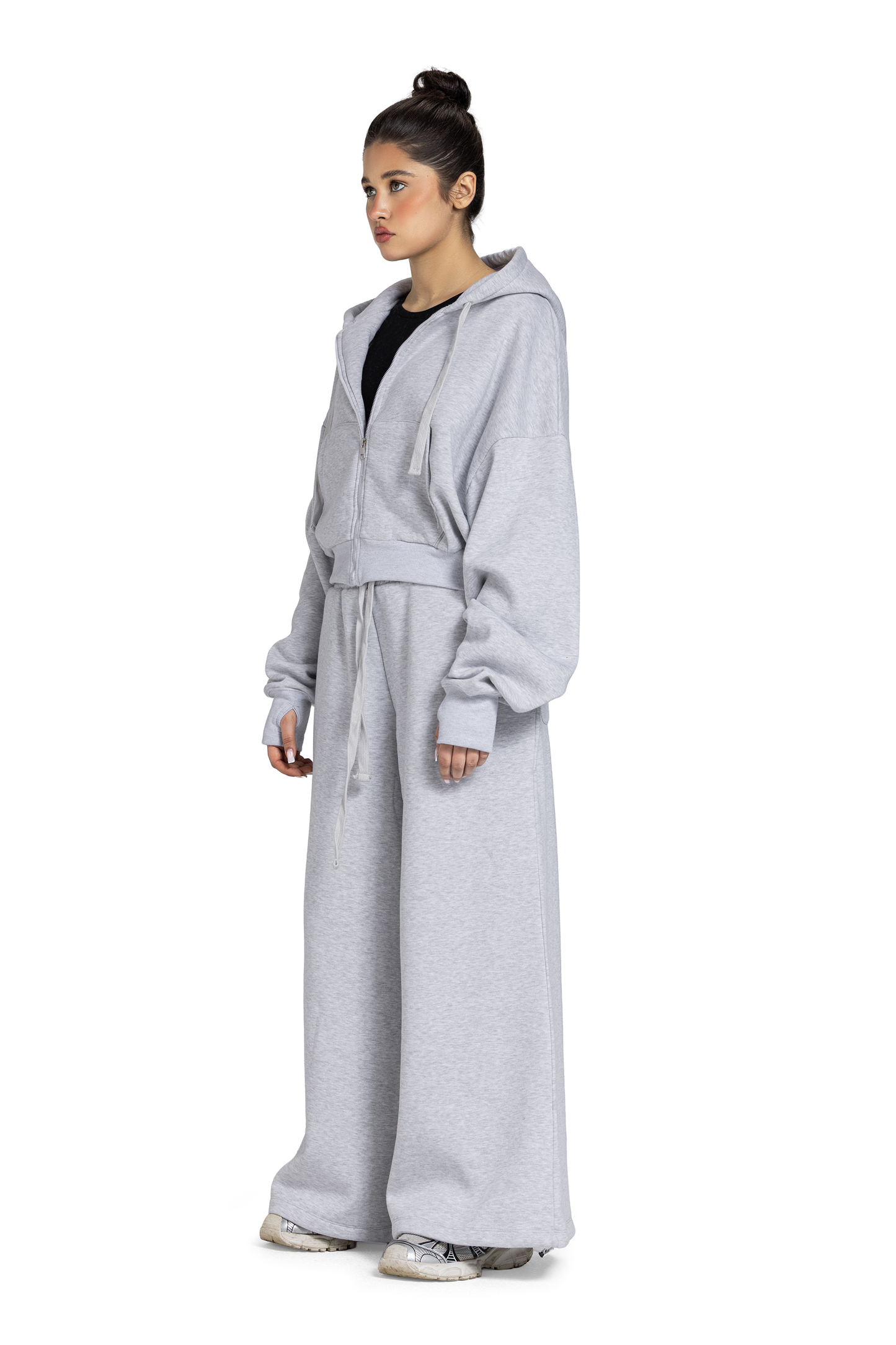 Women’s Cropped Zip-Up Jacket