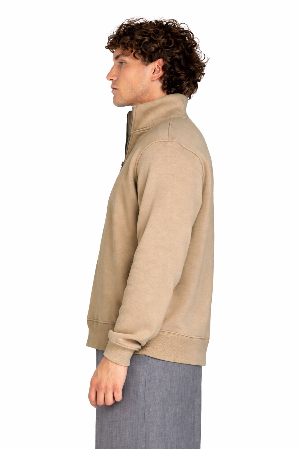 Unisex Quarter Zipper Sweatshirt