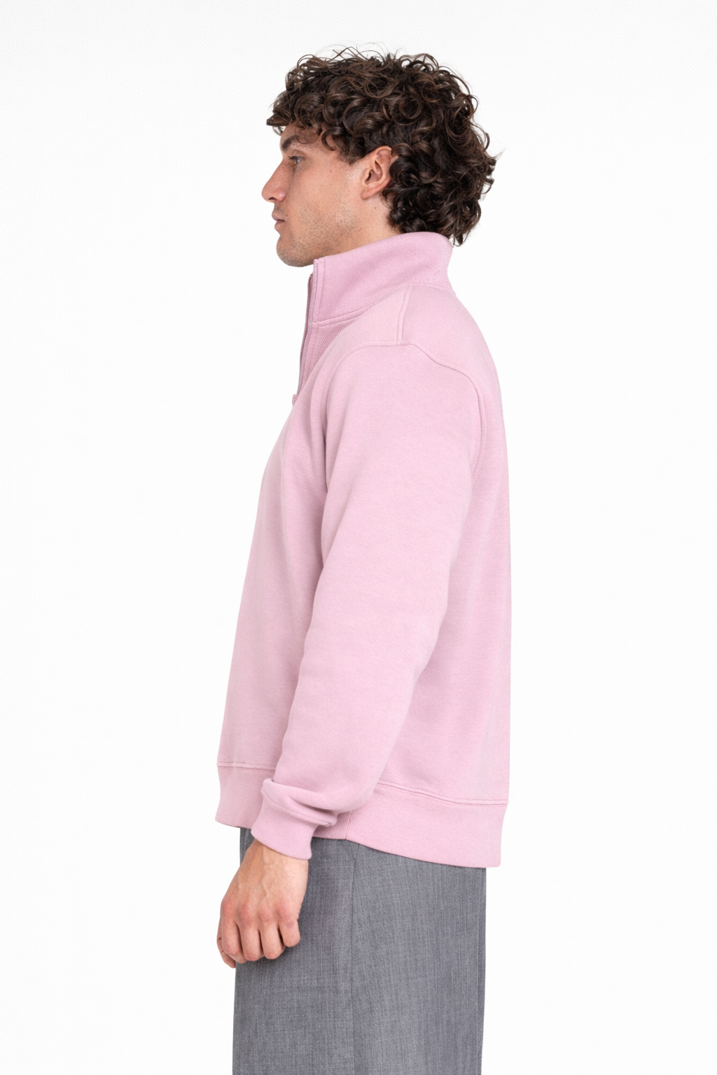 Unisex Quarter Zipper Sweatshirt