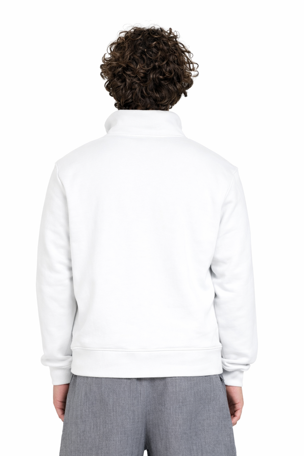 Unisex Quarter Zipper Sweatshirt