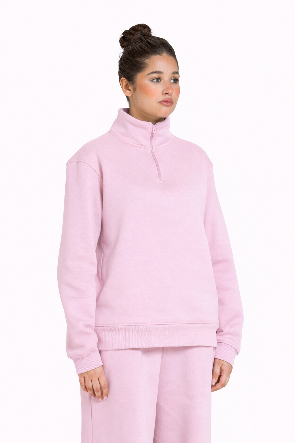 Unisex Quarter Zipper Sweatshirt