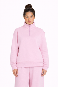 Unisex Quarter Zipper Sweatshirt