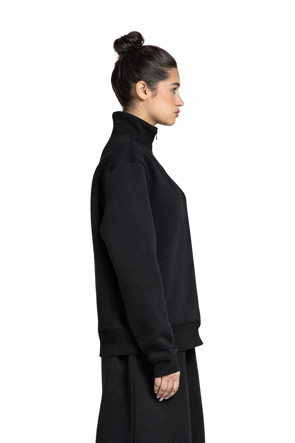 Unisex Quarter Zipper Sweatshirt