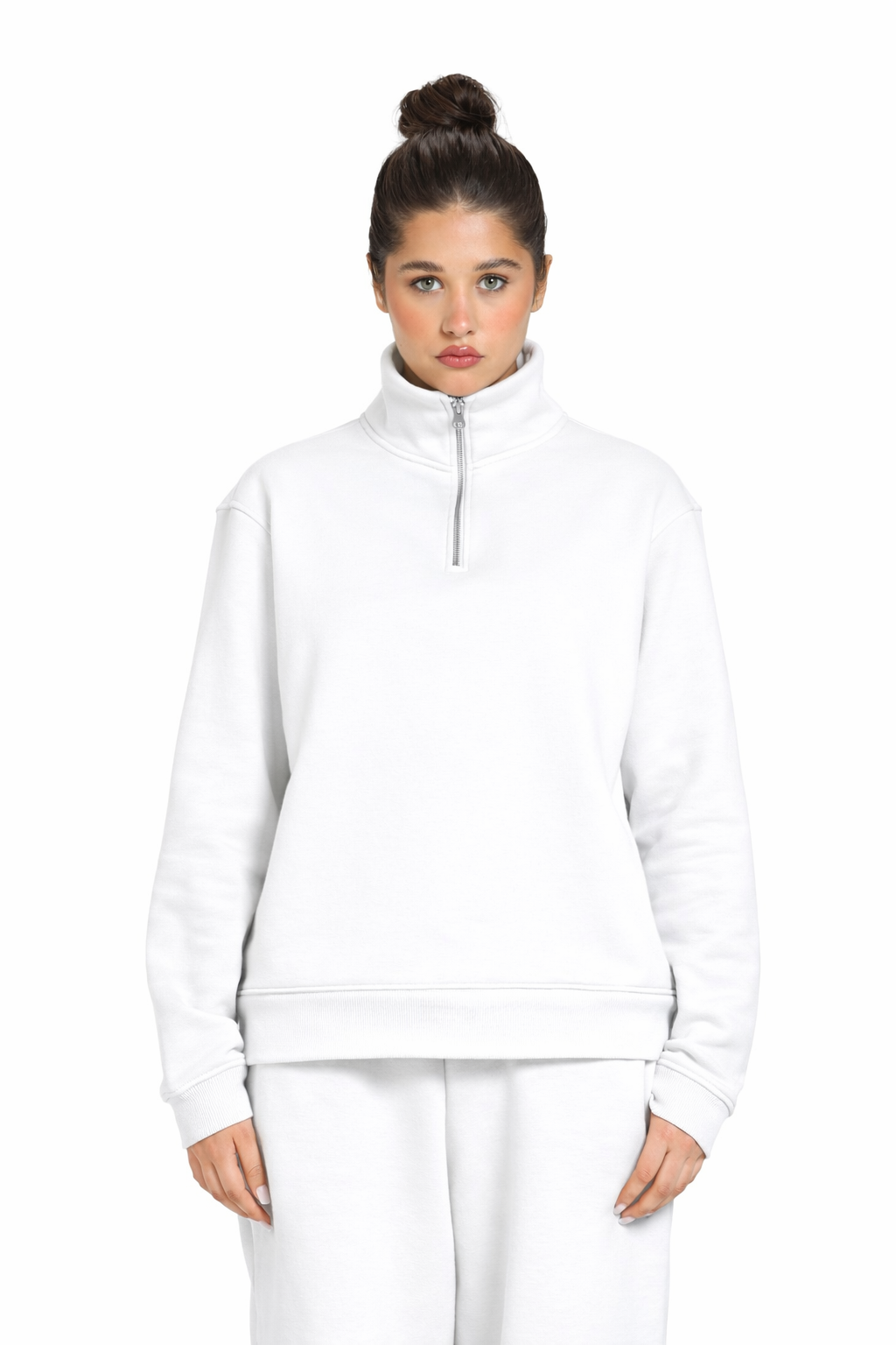 Unisex Quarter Zipper Sweatshirt