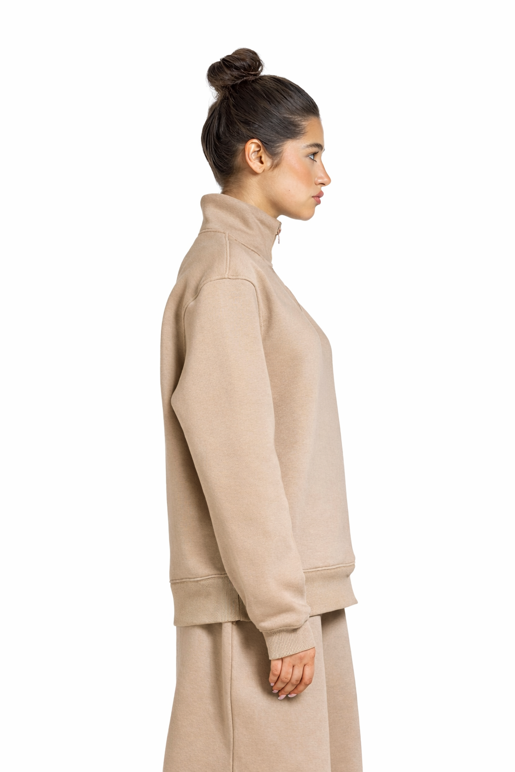 Unisex Quarter Zipper Sweatshirt