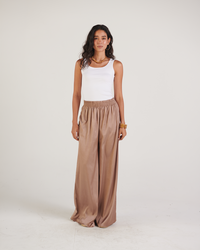 The Aurora Satin Pants