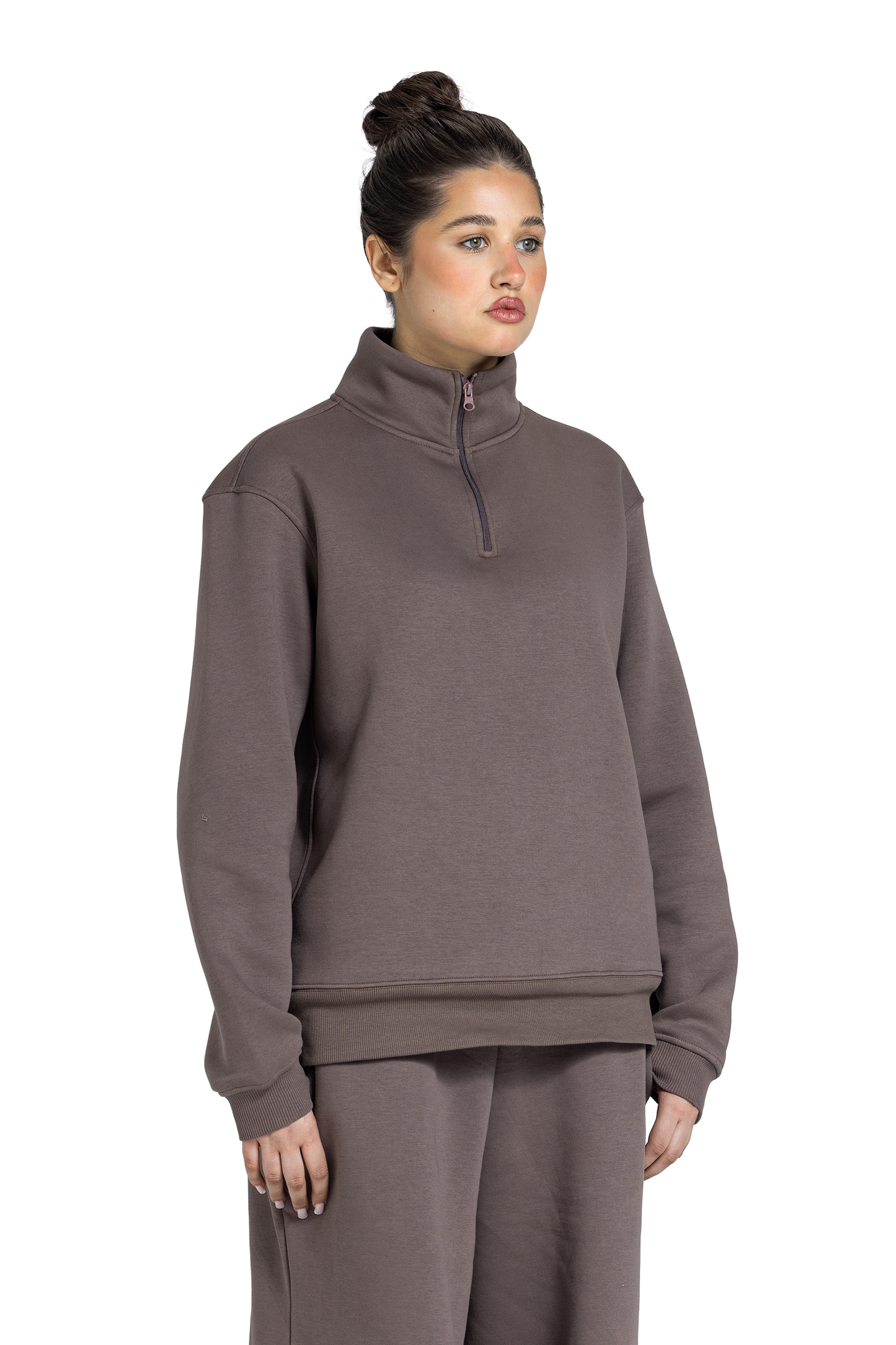 Unisex Quarter Zipper Sweatshirt