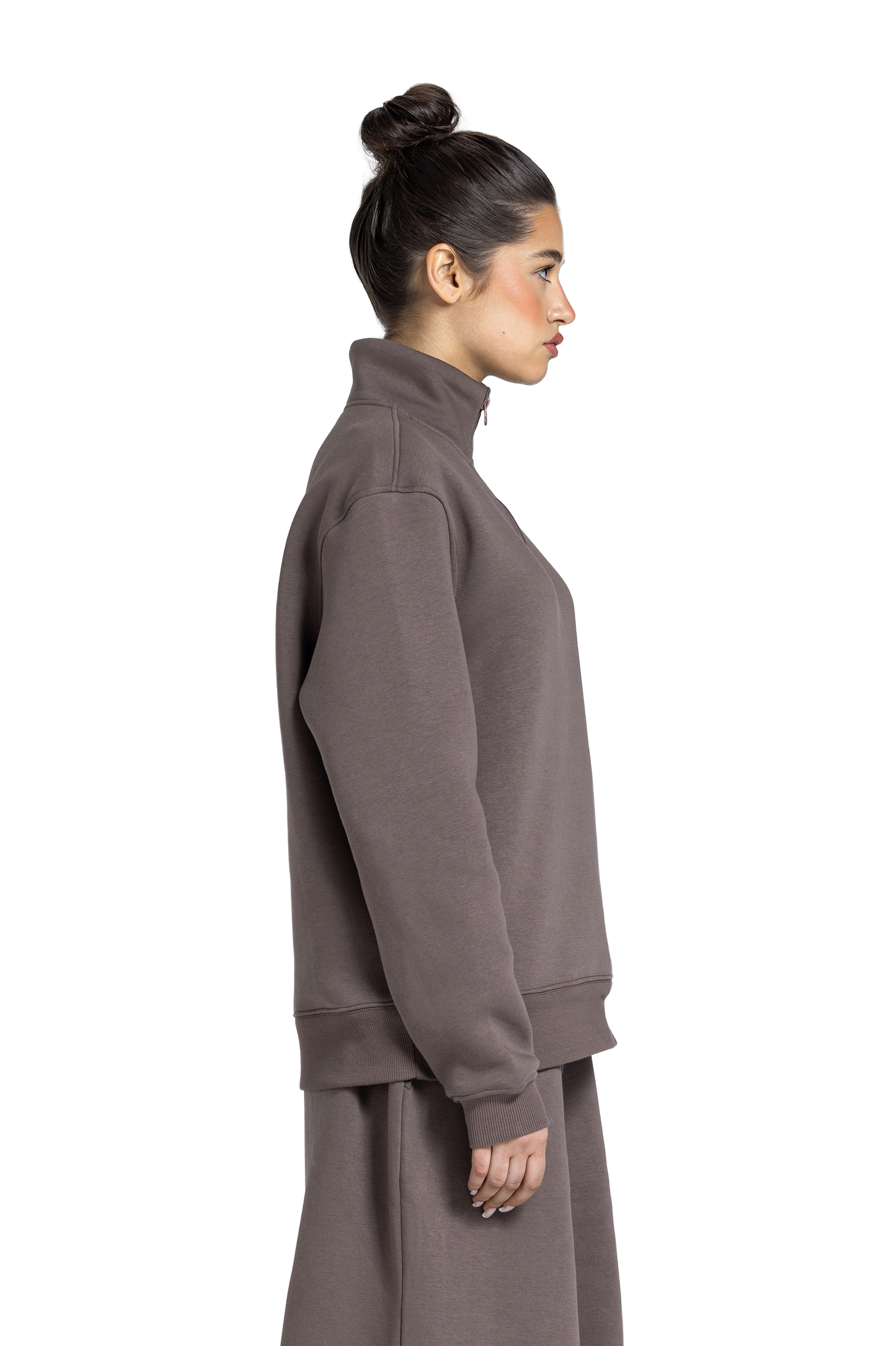 Unisex Quarter Zipper Sweatshirt