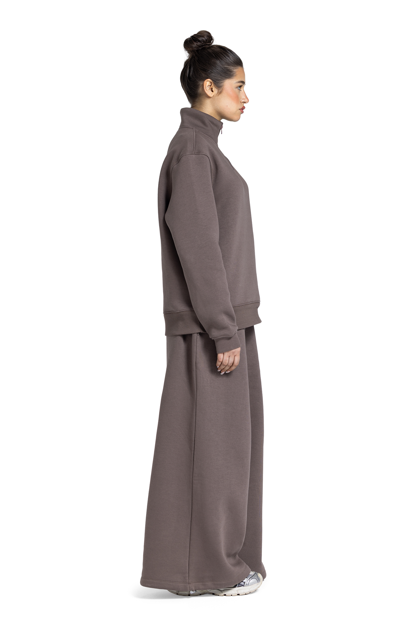 Unisex Quarter Zipper Sweatshirt