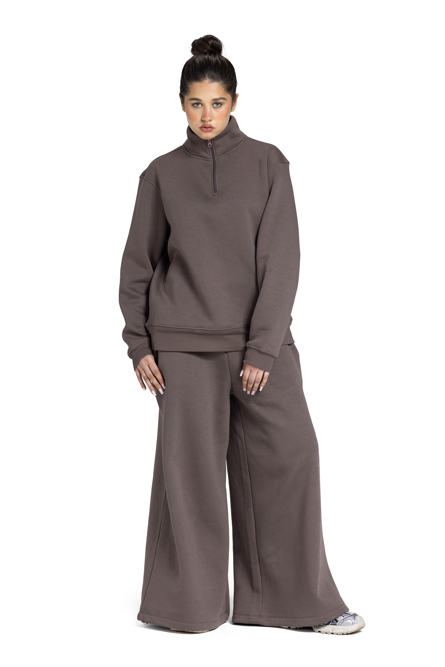 Unisex Quarter Zipper Sweatshirt