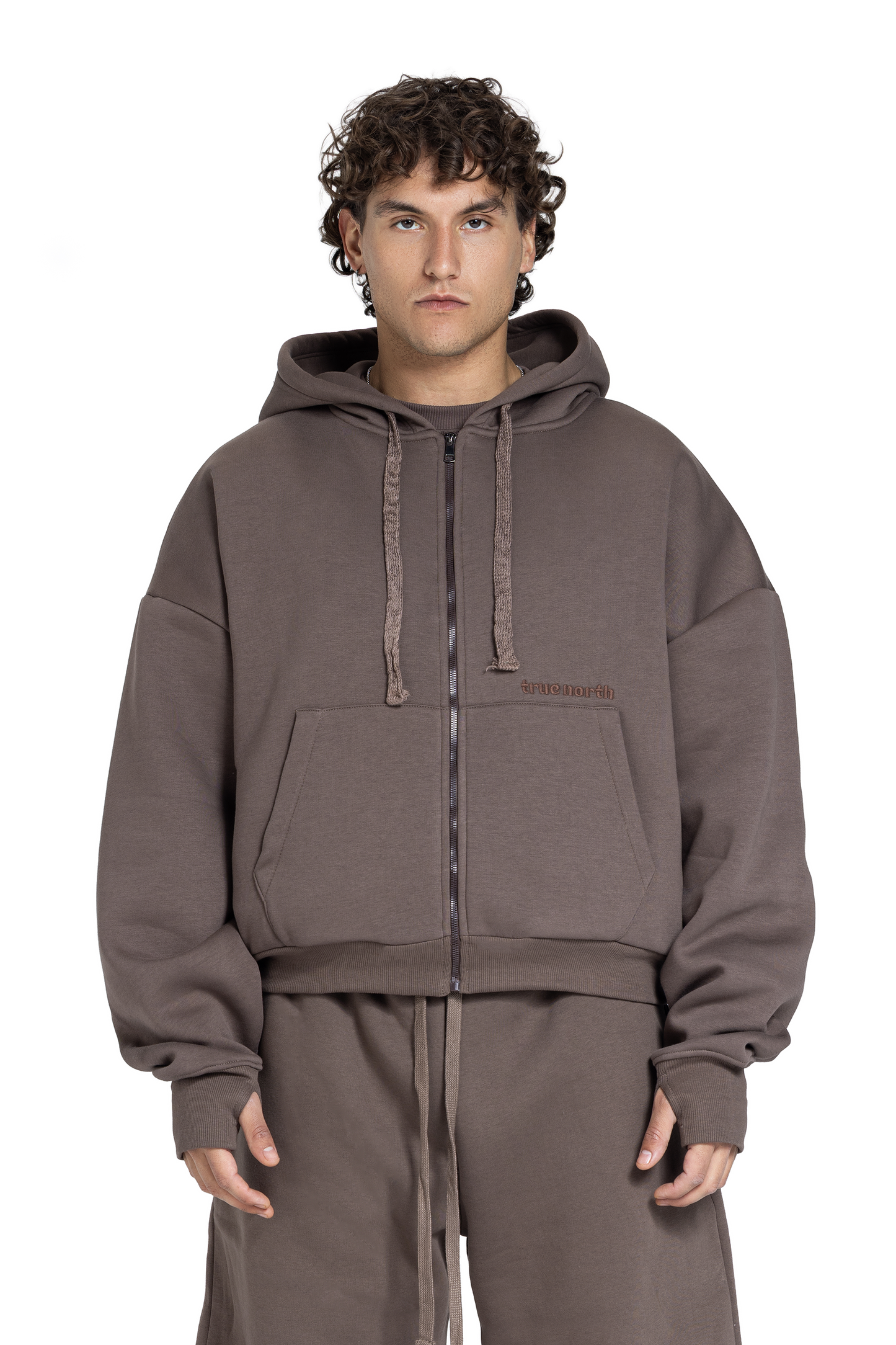 Unisex Oversized Zip-Up Jacket