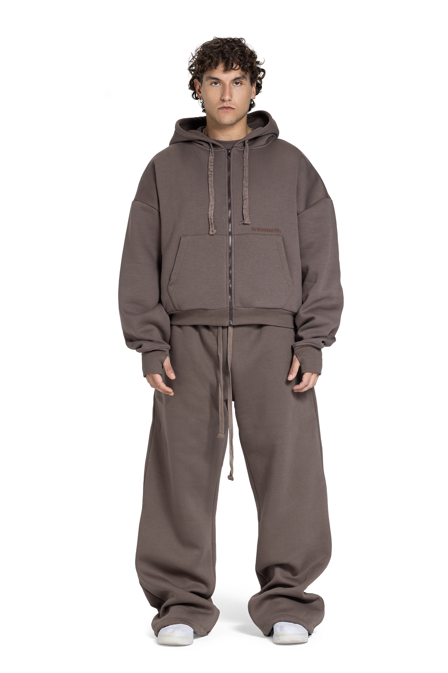 Unisex Oversized Zip-Up Jacket