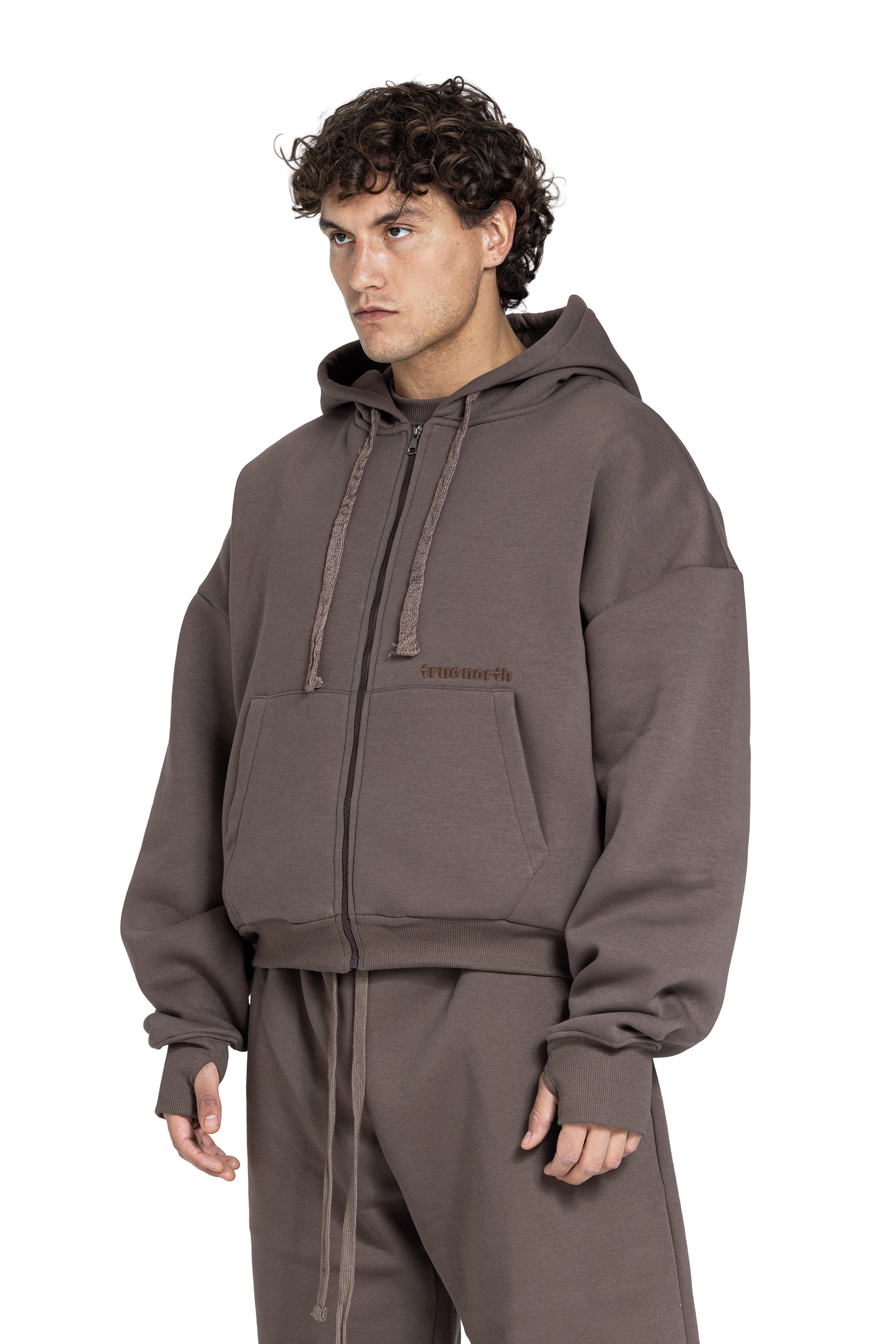 Unisex Oversized Zip-Up Jacket