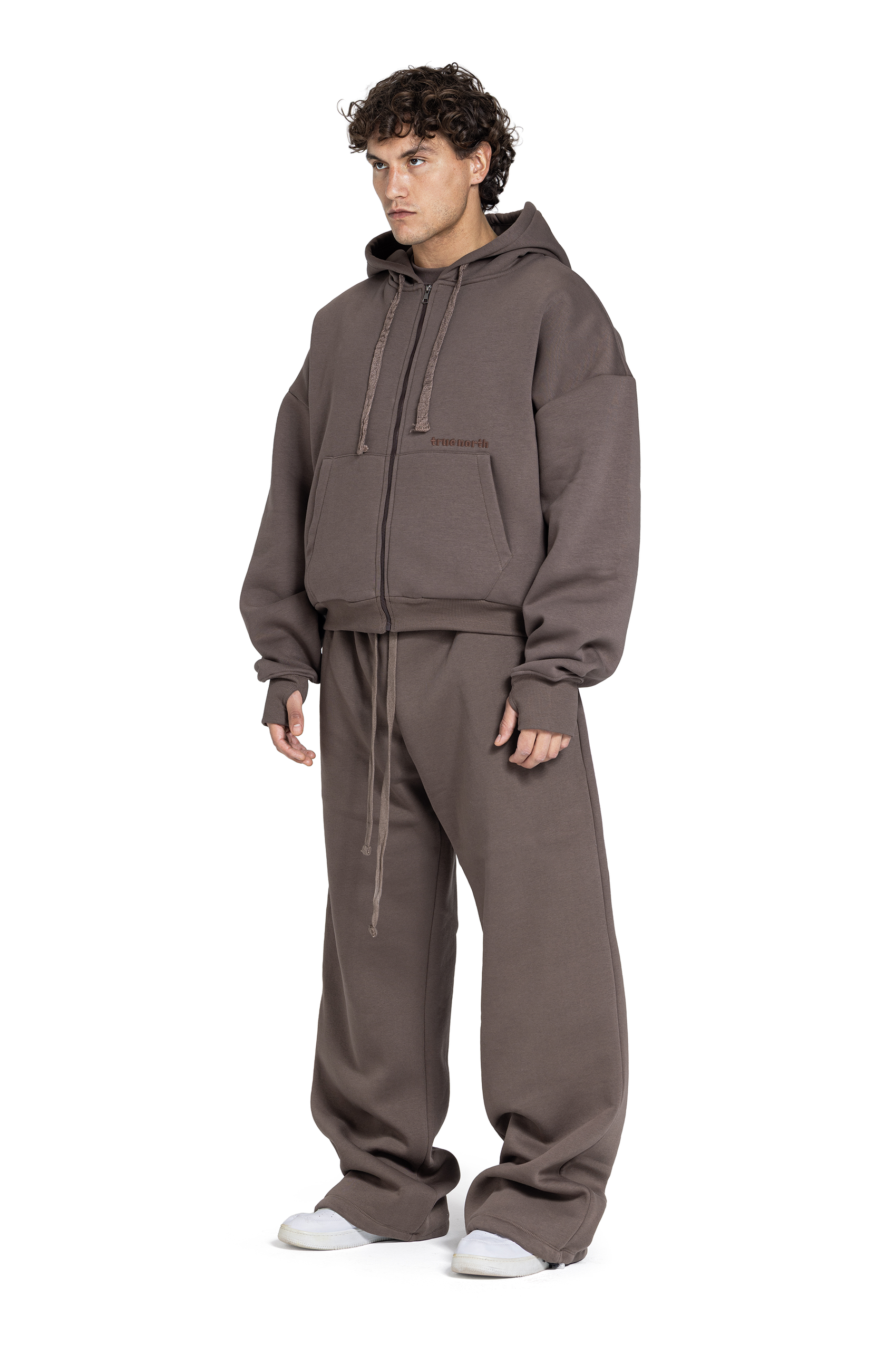 Unisex Oversized Zip-Up Jacket