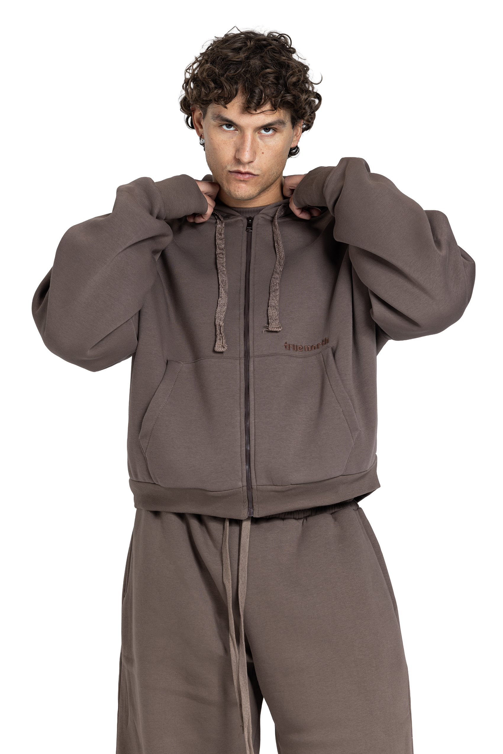 Unisex Oversized Zip-Up Jacket