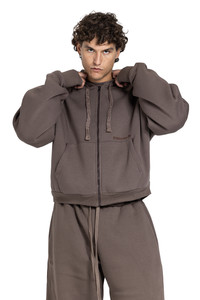 Unisex Oversized Zip-Up Jacket