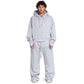 Men Oversized Zip-Up Set
