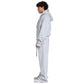 Men Oversized Zip-Up Set