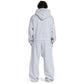 Men Oversized Zip-Up Set