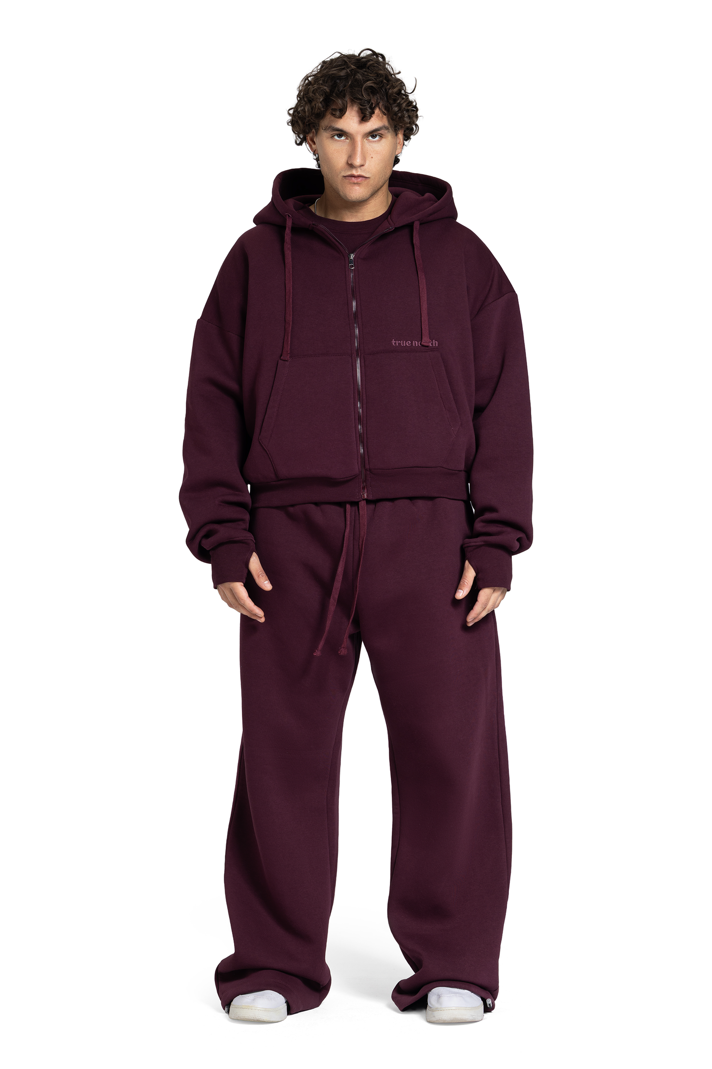 Unisex Oversized Zip-Up Jacket