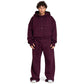 Men Oversized Zip-Up Set