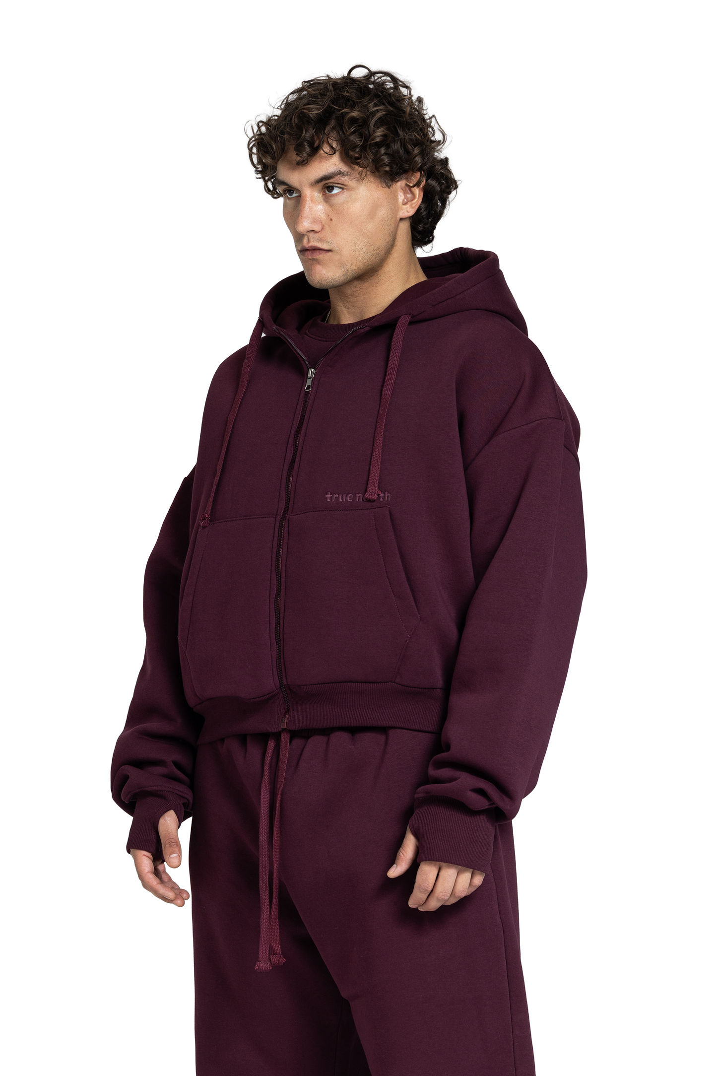 Unisex Oversized Zip-Up Jacket