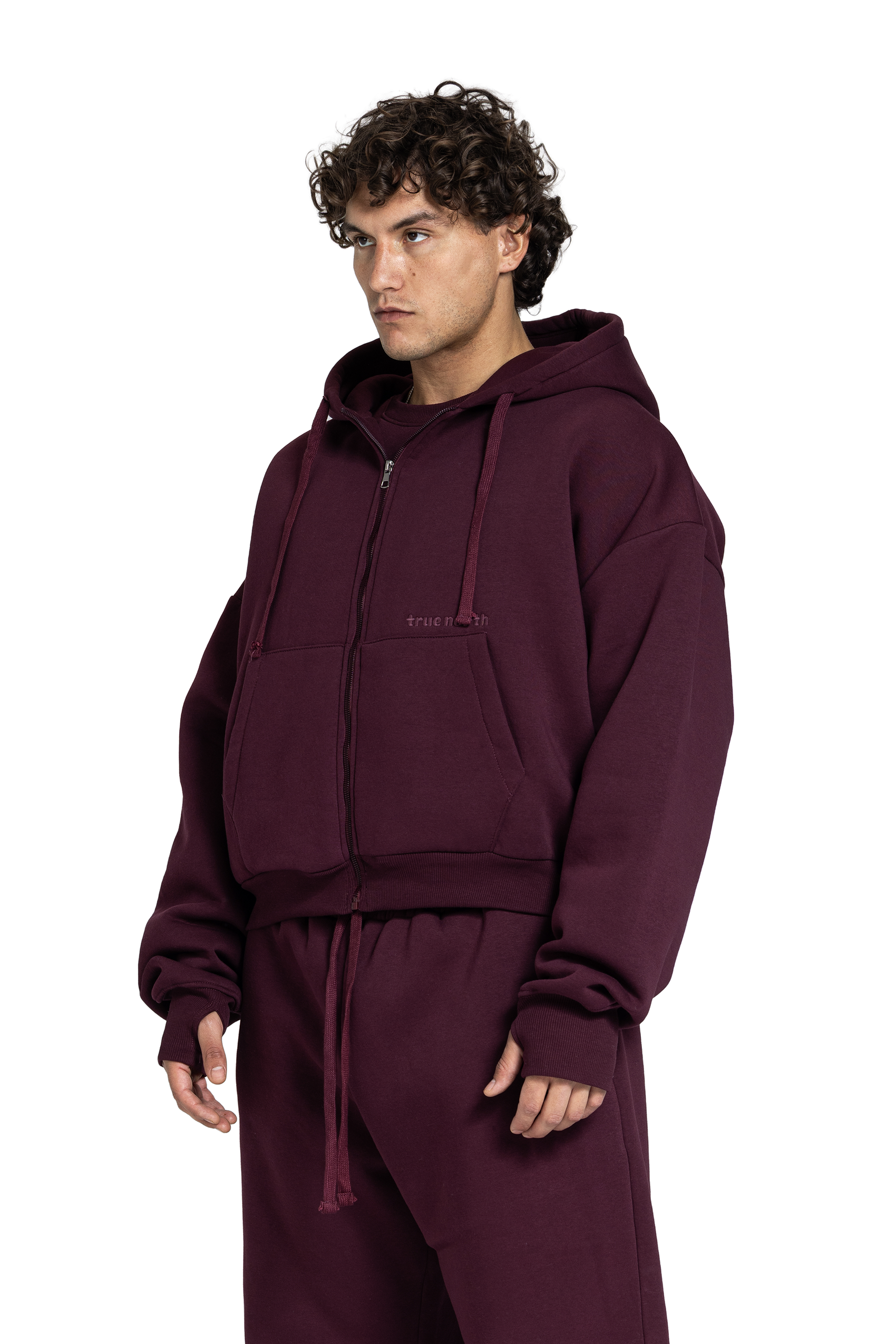 Unisex Oversized Zip-Up Jacket