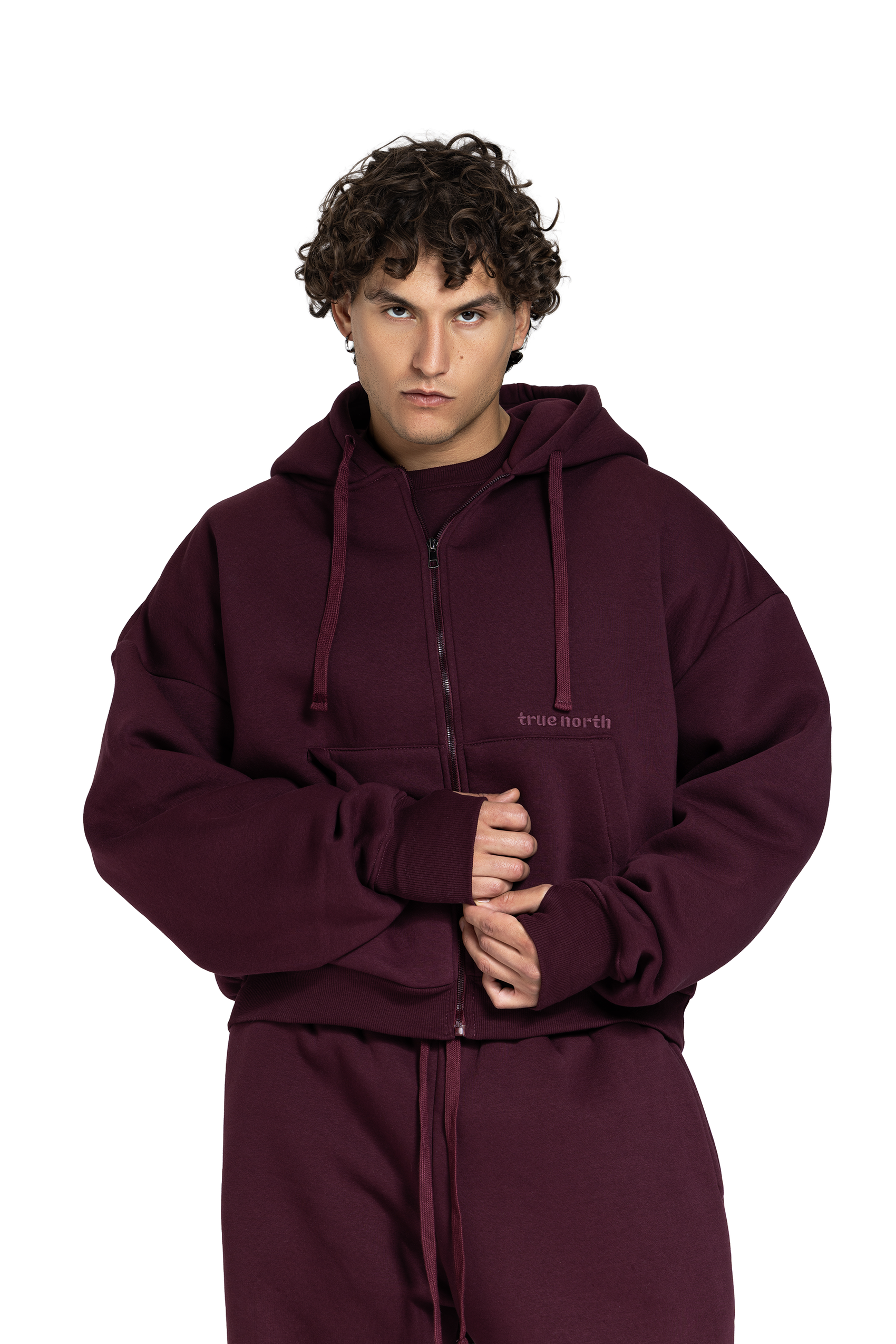 Unisex Oversized Zip-Up Jacket