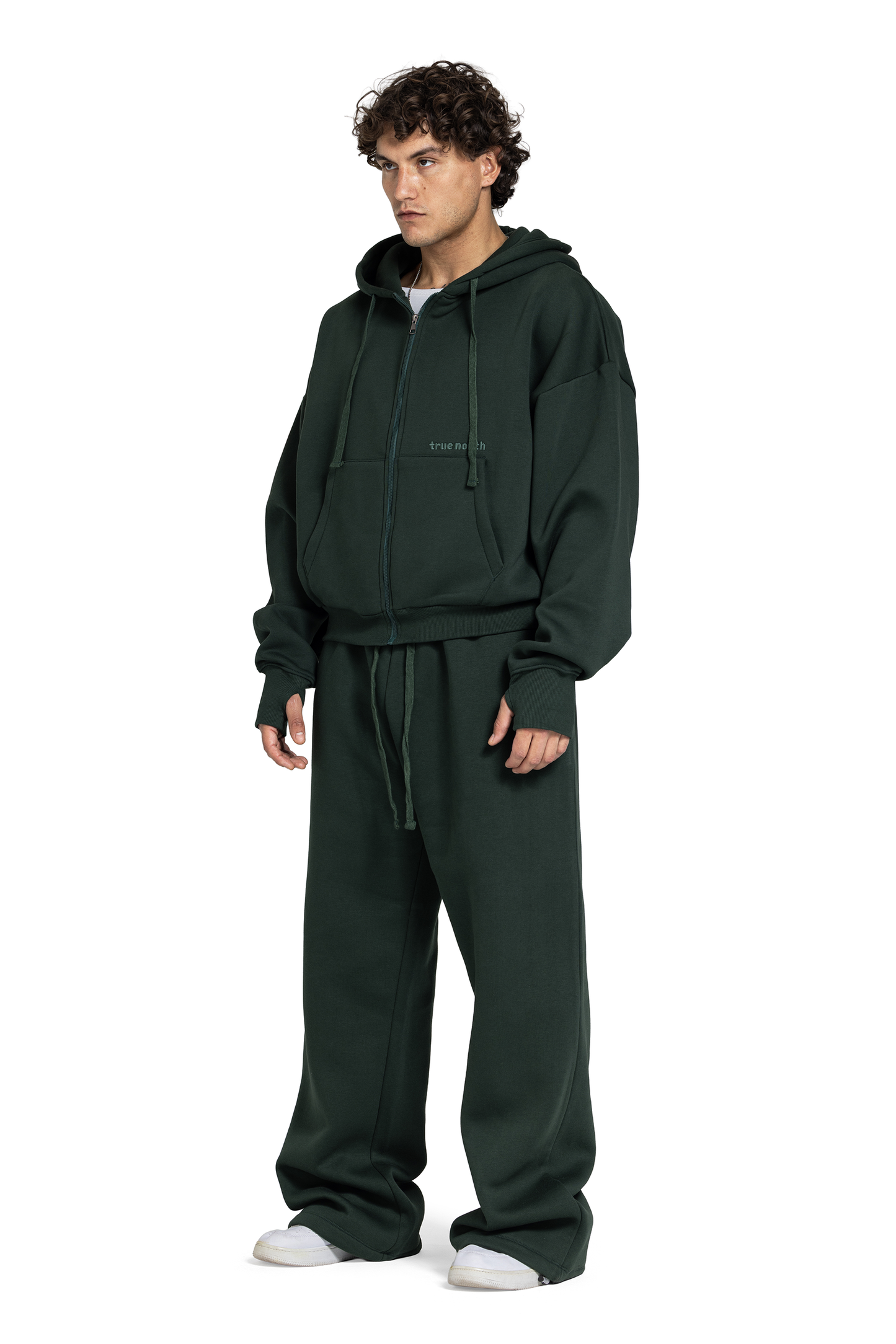 Unisex Oversized Zip-Up Jacket