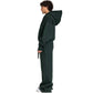 Men Oversized Zip-Up Set