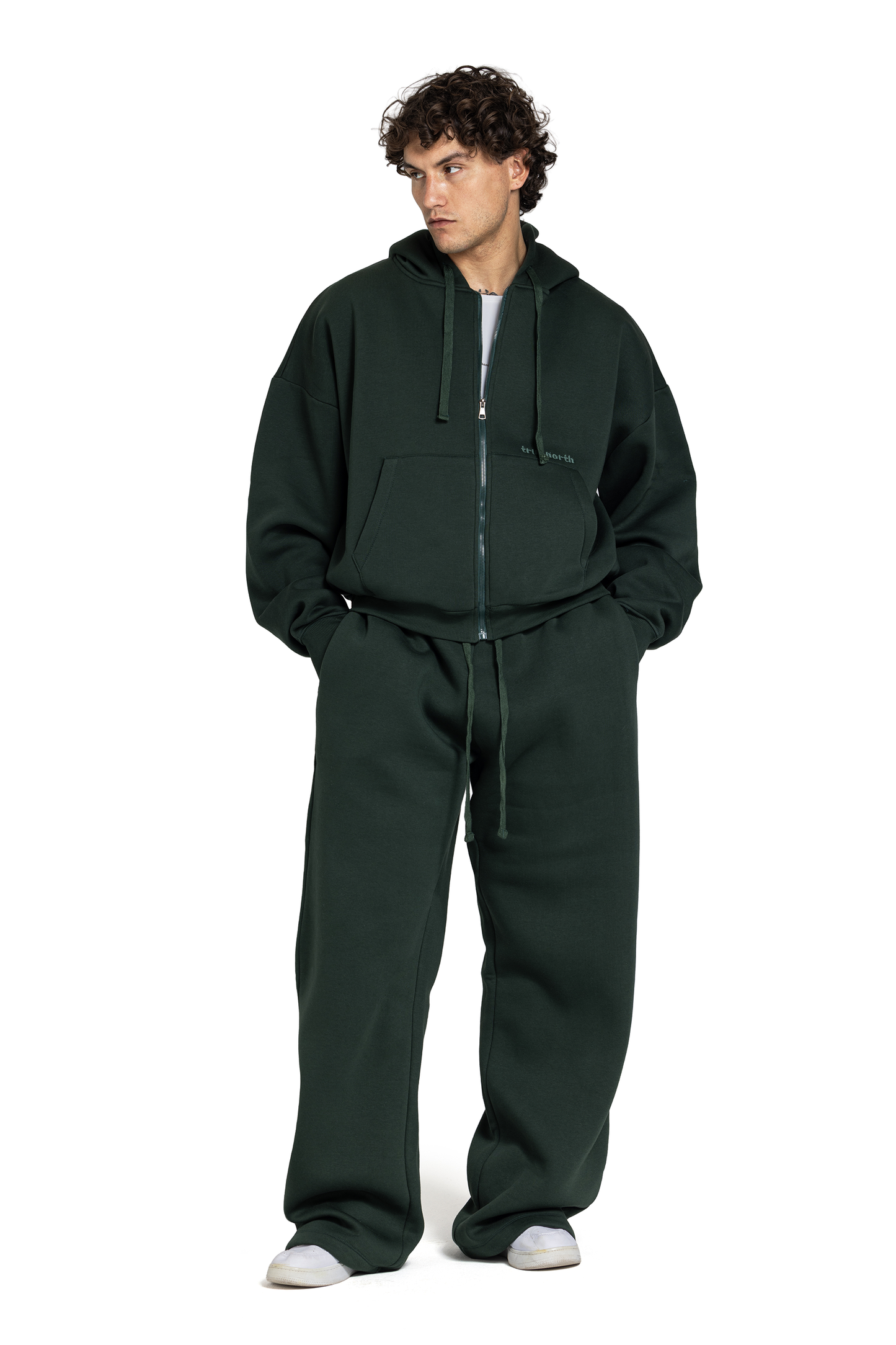 Unisex Oversized Zip-Up Jacket