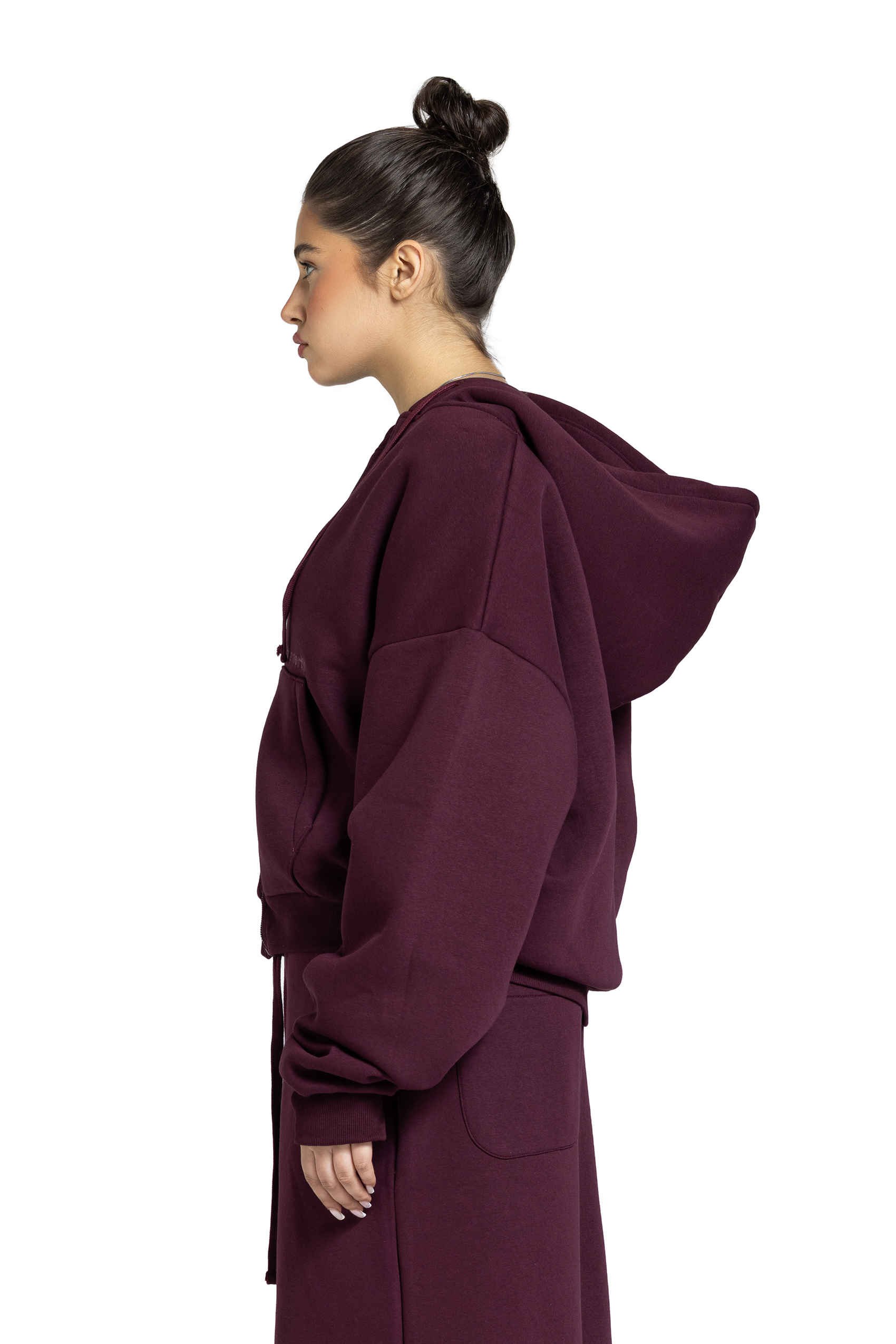 Unisex Oversized Zip-Up Jacket