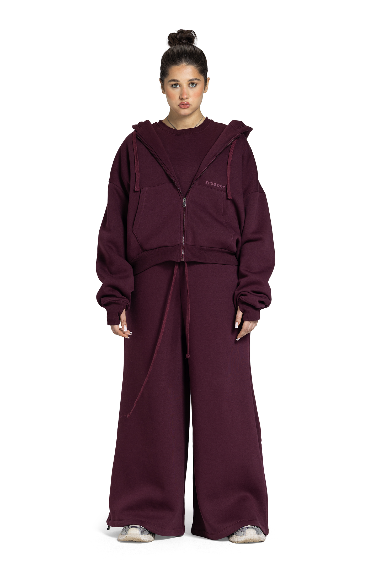 Unisex Oversized Zip-Up Jacket