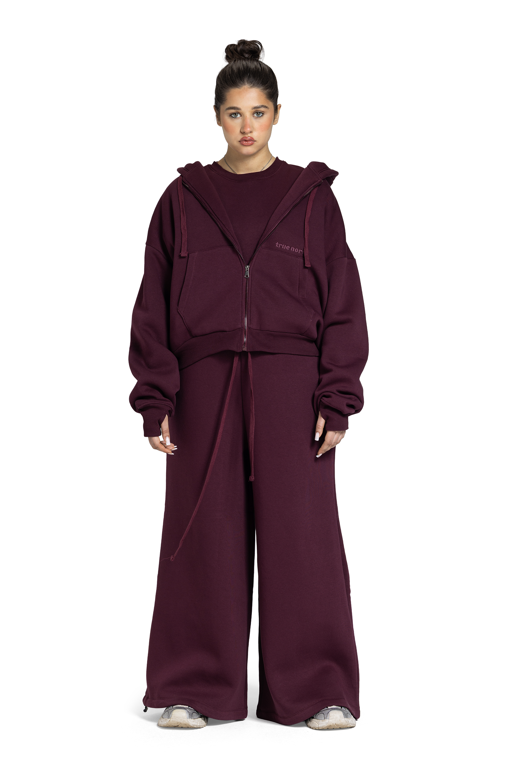 Unisex Oversized Zip-Up Jacket