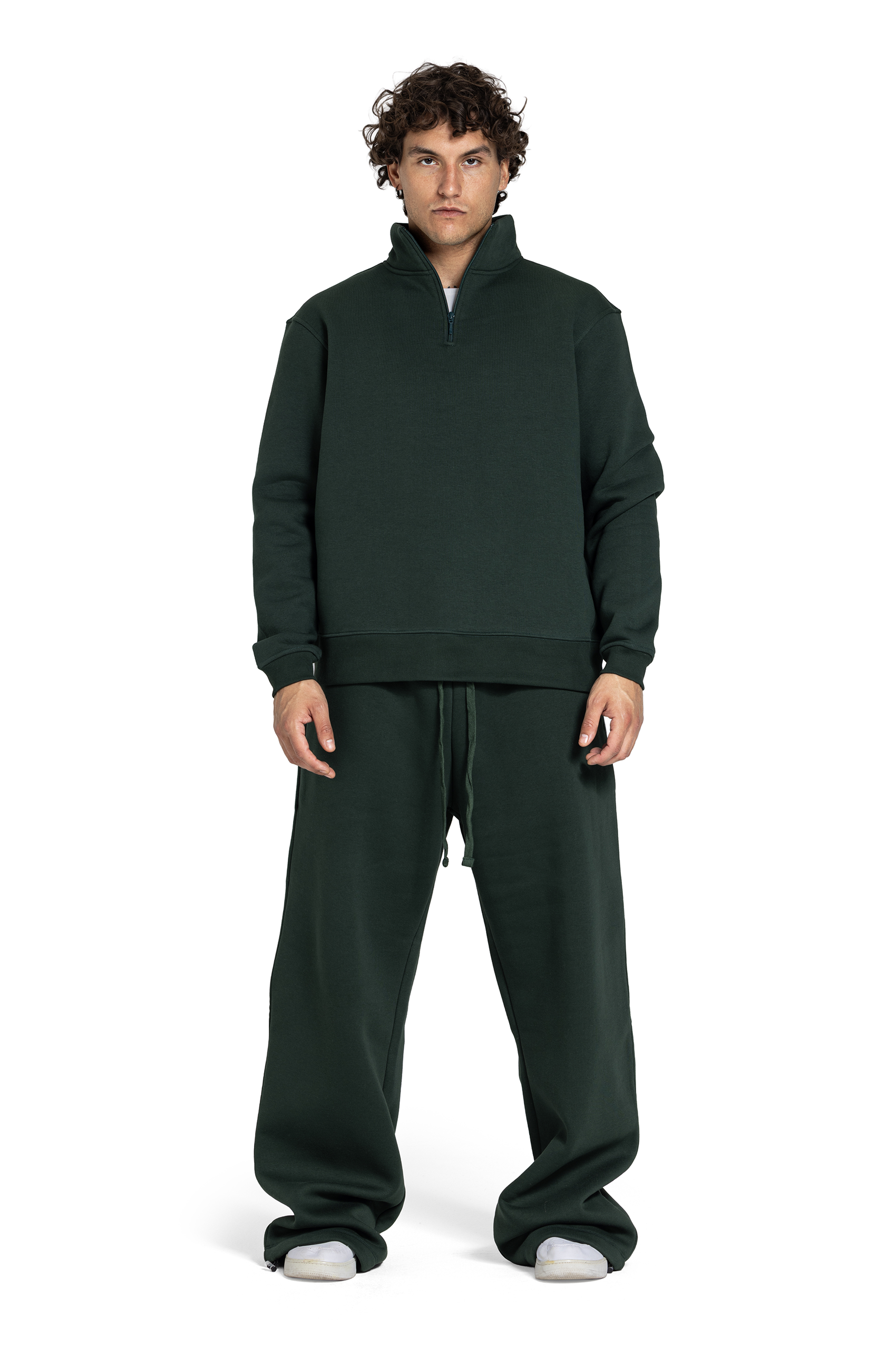 Unisex Quarter Zipper Sweatshirt