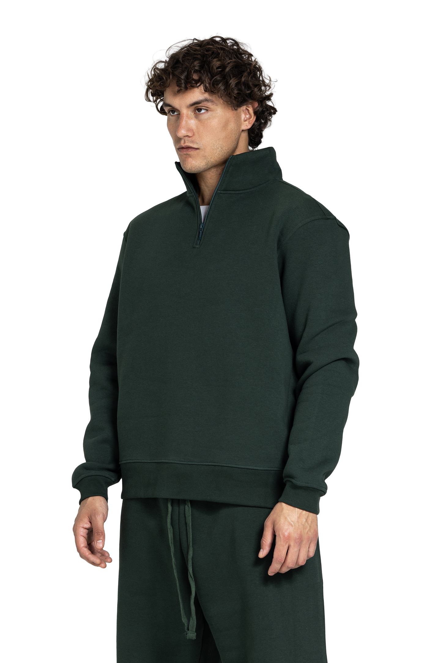 Unisex Quarter Zipper Sweatshirt