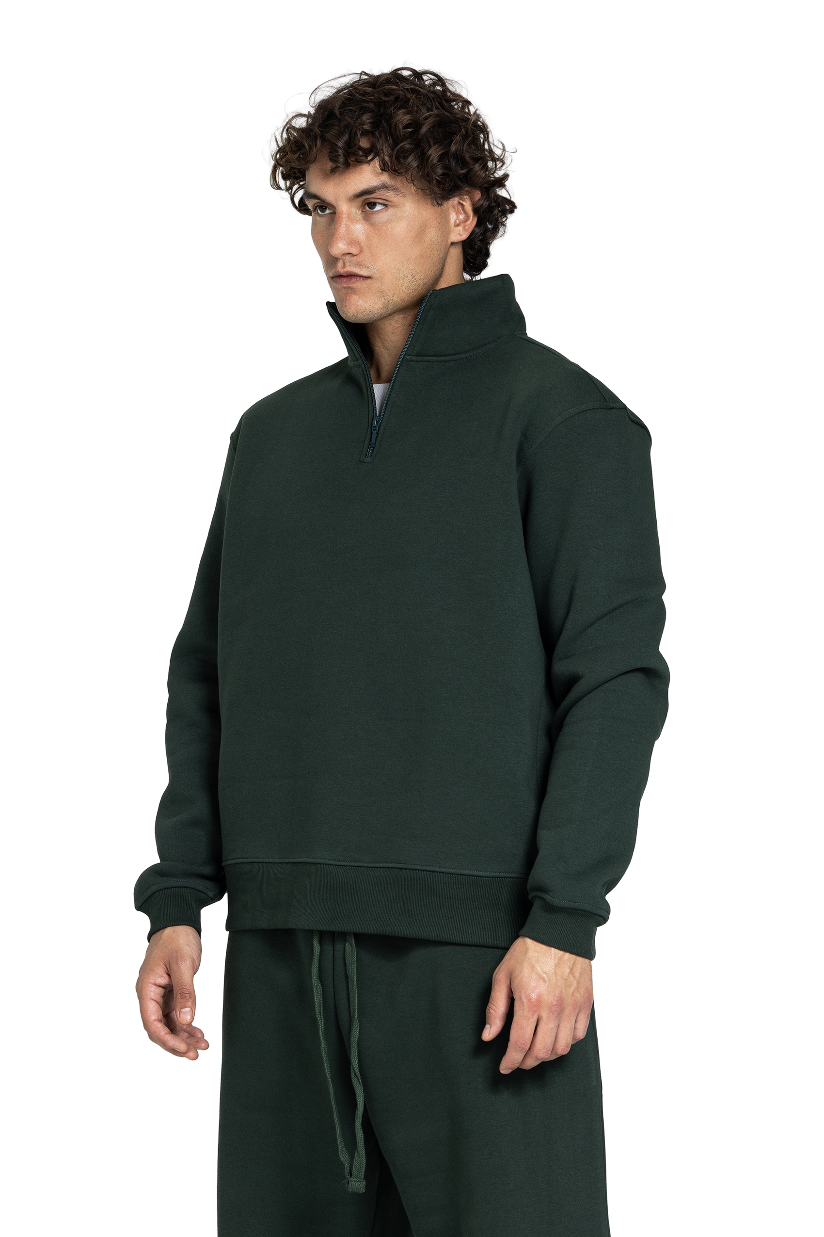 Unisex Quarter Zipper Sweatshirt